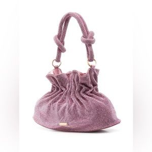 Cult Gaia Bara crystal pink bag